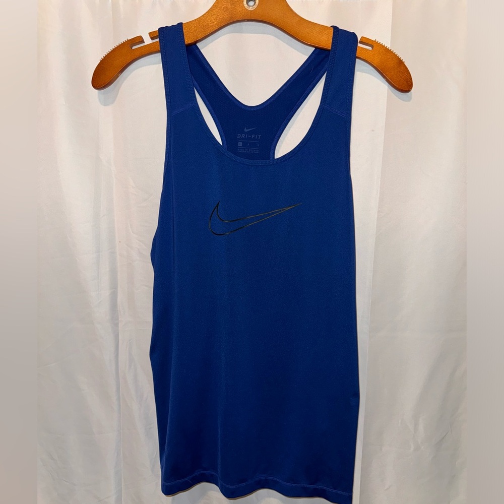 Nike Dri-Fit tank cobalt blue